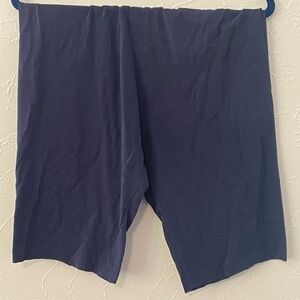 Attention Men’s  Navy Blue Bike Shorts XL Cotton Blend Stretch Kmart Brand